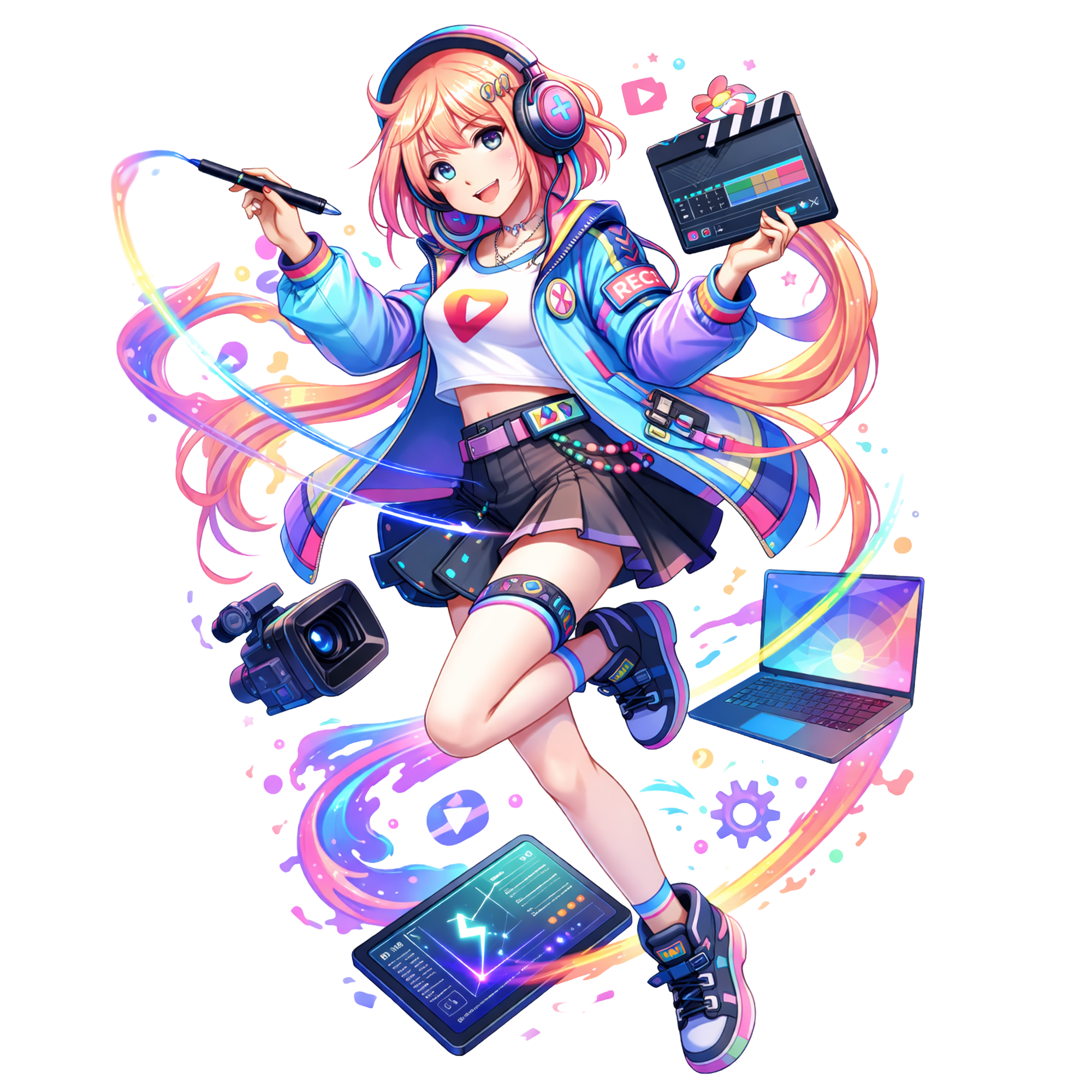 クリエイティブに挑戦するイメージ